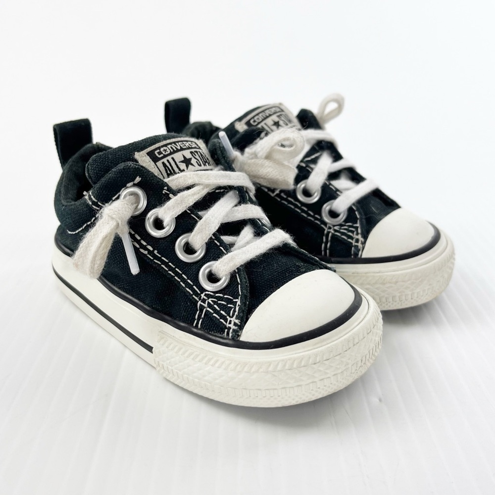 Converse Chuck Taylor All Star Street Ox Black Toddler Sneakers Shoes